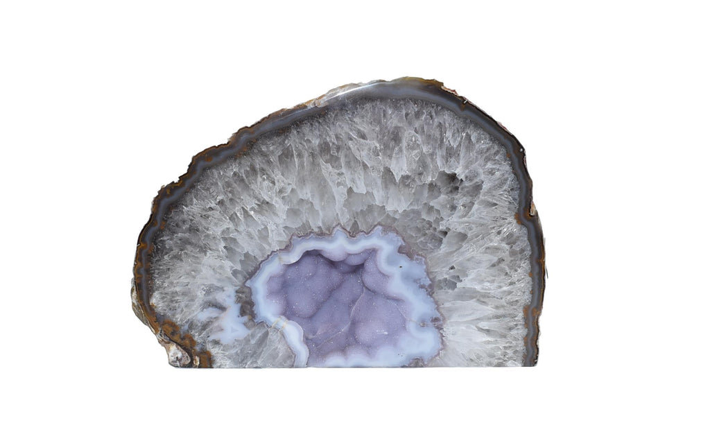 Agate Geode with Natural Trim 